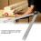 2-in 1 Electronic Digital Display Angle Meter 0-360 Woodworking Ruler Multifunction Protractor(500mm ) 3