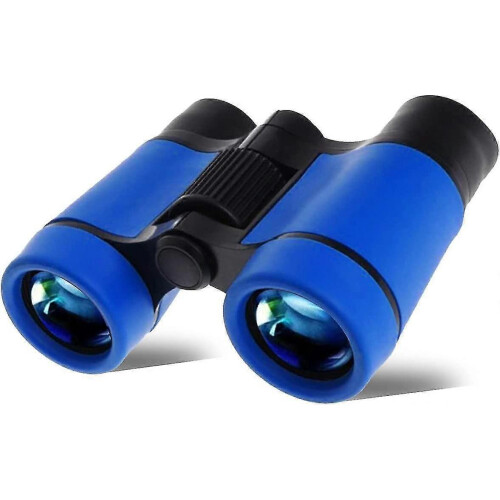 Binoculars for Children Compact Foldable Mini Binoculars Girl Boy Gift(blue)