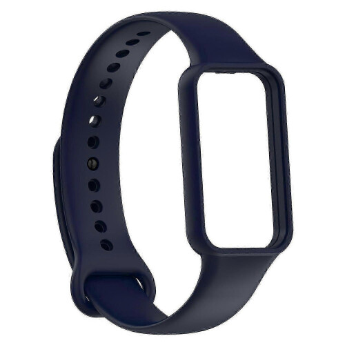 (Ink Blue) Amazfit Band 7 Silicone Watch Band
