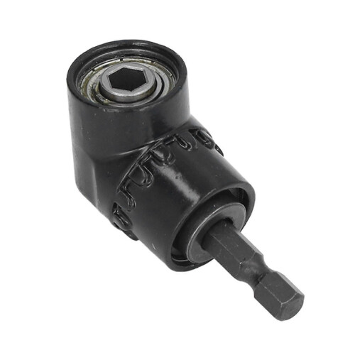 Right Angle Drill Adapter Angled Bit Holder Attachment 1/4in Hex Shank Accessory 1