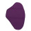 Abdominal Comp Board Purple 44x23 cm/17.3x9.1in 9