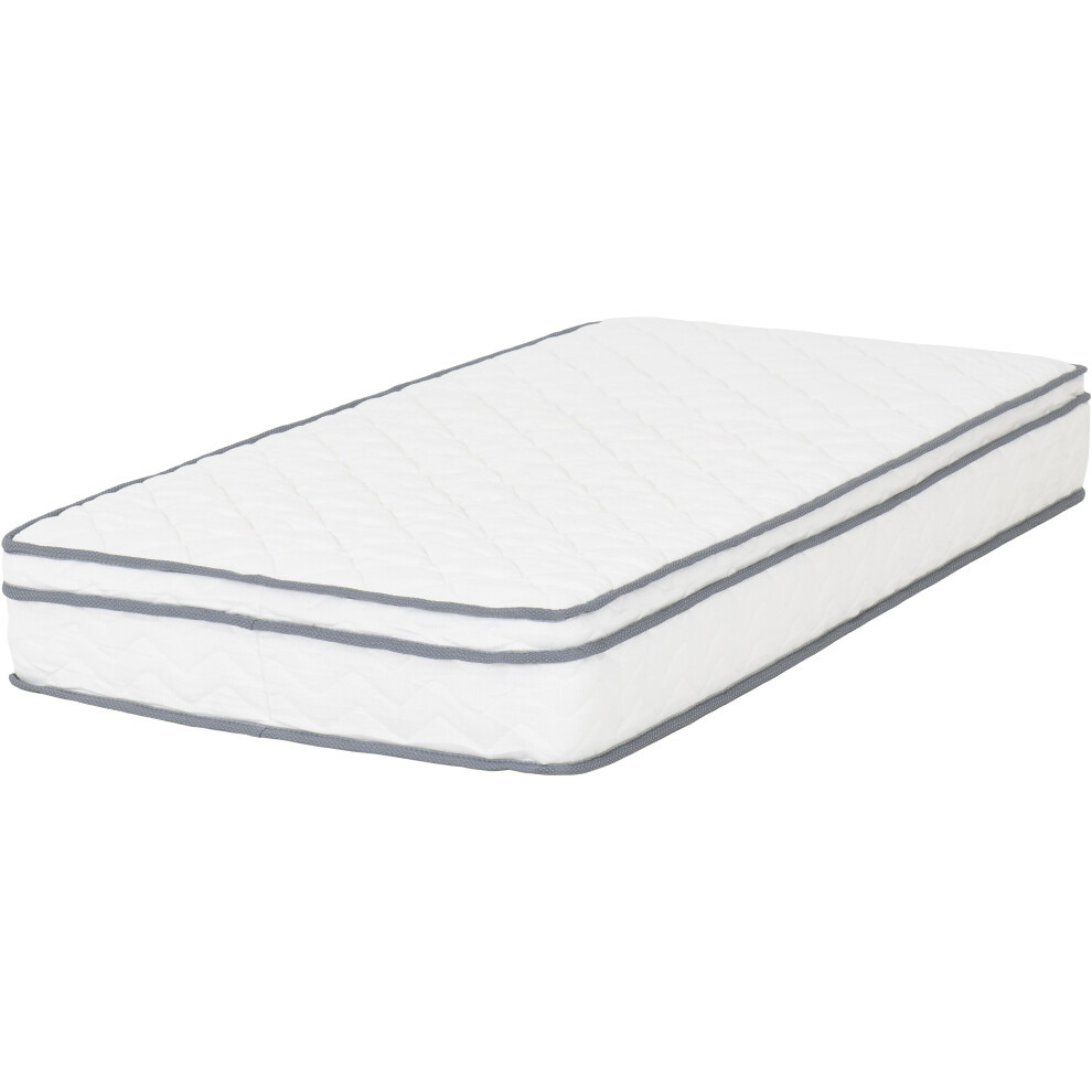 Seconique Yasmin 3Ft Roll Up Mattress (Pocket Spring) White