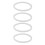 4Pcs Silicone Water Distiller Sealing Ring 6L 13