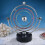 Electronic pendulum ball perpetual motion physical science toy globe office ornaments - DD01 2