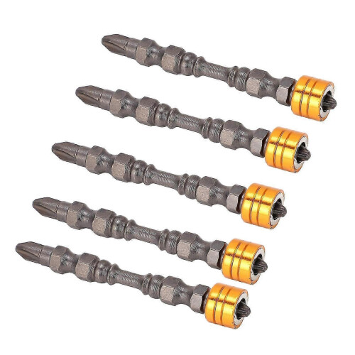 5PCS D Style 65mm Magnetic Driver Drill Set Screwdriver Bit Electric Screwdriver Head 1