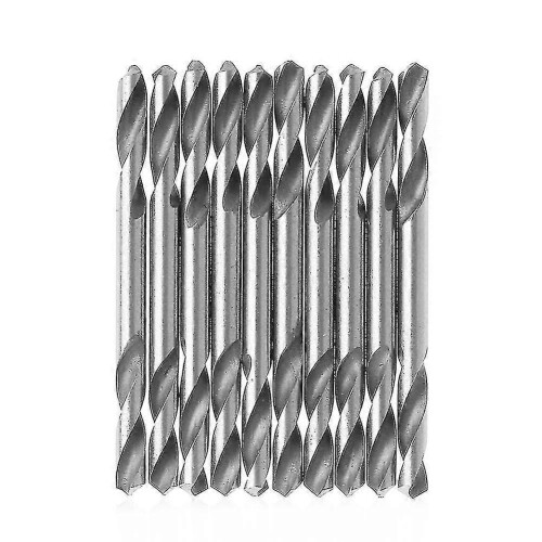 KINCJON 10pcs 3.2mm Hss Double Ended Spiral Torsion Drill Tools Drill Set 2