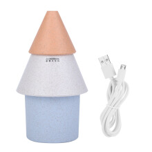Prenosný stolový zvlhčovač vzduchu, nabíjateľný mini zvlhčovač vzduchu s USB a nočným svetlom, kompaktný zvlhčovač vzduchu v tvare huby