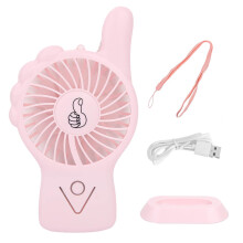 Ventilador para extensão de cílios, ventilador portátil para bebês com ABS de alta qualidade, para uso em mesa e na mão, ideal para escritório