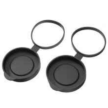 (Binocular objective cover)Easy to Elegant Len Rubber 2PCS for Use Caps Telescope Covers Cover Protection Modern Superior Protective Binoc