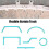 (1m) 1-5 Meters Bendable Ceiling Curved Curtain Track Flexible Ceiling Curtain - PJ 3