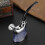 Water Filter Pipe Smoking Set Smoker Gifts Crafts Innovative Silver Plastic with Light 5