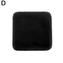 (Black) Plush Car Seat Cushion, Plush Single Piece Seat Cushion, Universal Model