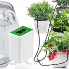 Automatic Watering System for Potted Plants Watering Devices Automatic Plant Waterer System with 4 Irrigation Drippers