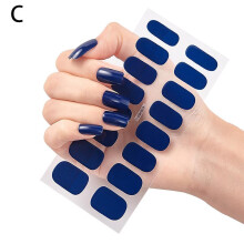 (CS003) Great for Durable Removable Superior Summer High Nail Performance 16pcs Color Outdoor Portable Stickers Single Fashionable