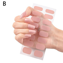 (CS002) Great for Durable Removable Superior Summer High Nail Performance 16pcs Color Outdoor Portable Stickers Single Fashionable