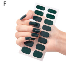 (CS006) Great for Durable Removable Superior Summer High Nail Performance 16pcs Color Outdoor Portable Stickers Single Fashionable