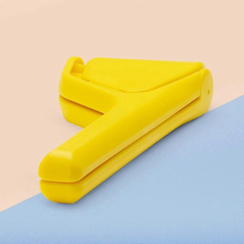 (orange) Lemon Fluicer | Easy Squeeze Manual Citrus Juicer Plastic Folds Flat For Slimline 1