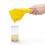 (orange) Lemon Fluicer | Easy Squeeze Manual Citrus Juicer Plastic Folds Flat For Slimline 5