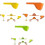 (green) Lemon Fluicer | Easy Squeeze Manual Citrus Juicer Plastic Folds Flat For Slimline 5