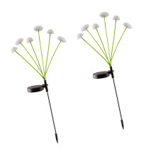 Solar Garden Lights Double Mode LED Solar Mushroom-color 2