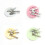 Resin Miniature Tableware Doll House Dishware Model Figure-Pink 2