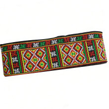 Polyester Ethnic Lace Trim Easy To Use For Craft Sewing-No. 2