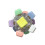 ABS Press Sensory Handheld Mechanical Toy Clicks-colorful 1