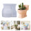 Artistic Toilet Shaped Silicone Mold For Handmade Concrete 3