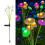 Solar Garden Lights Double Mode LED Solar Mushroom-color 2 5