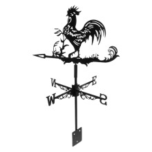 Iron Rooster Metal Weather Vane Family Name Wind-flower rooster