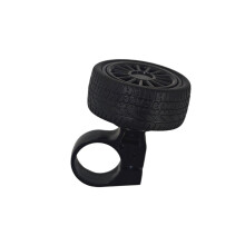 Waterproofed Bike Bells Rotate Mechanism Light weight-Black