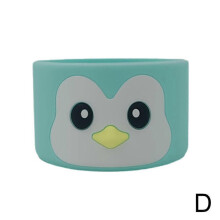 (Blue Penguins)Exceptional Stanley Silicone Mug Cup Base Sleeve Protector Cover Bottle Protector Sleeves Easy to Use