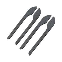 (Starry Sky) Top Grade Renewal Model 3Y Carbon Fiber Door Handle Decorative Stickers Ergonomic Trendy Long-lasting