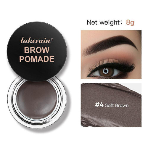 (D)Lakerain Waterproof Durable Natural Sweatproof Eyebrow Mascara Eyebrow 3D Paste