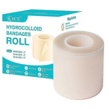 Natural Cut-to-Size Hydrocolloid Roll 5cm2m  Pimple Patch for Face, Toes, Cuts & All Skin Types