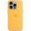 (Sunshine) For Apple iPhone 15 Pro Silicone Case with MagSafe 1