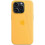 (Sunshine) For Apple iPhone 15 Pro Silicone Case with MagSafe 2