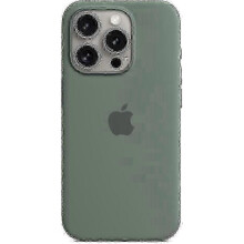 (Cypress)For Apple iPhone 15 Pro Silicone Case with MagSafe