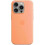 (Orange Sorbet)For Apple iPhone 15 Pro Silicone Case with MagSafe 1