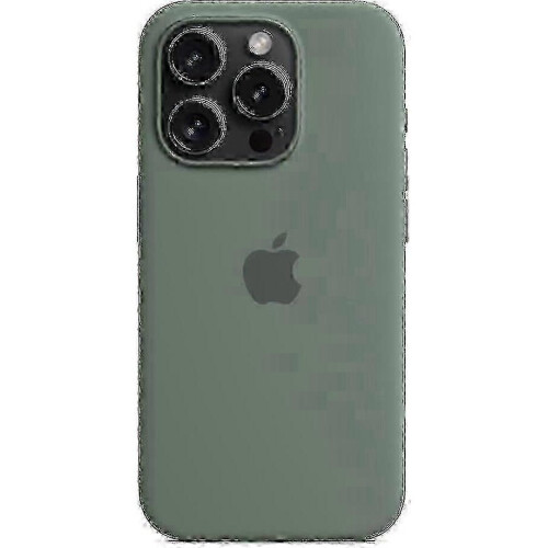 (Cypress)For Apple iPhone 15 Pro Silicone Case with MagSafe 1