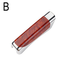 (Mahogany color) Lightweight Premium Modern Car Elegant Cover Carbon Fiber Protector Universal Brake Part Accessorie Hand Decor Car