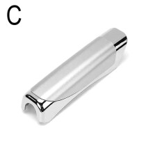 (Silver) Lightweight Premium Modern Car Elegant Cover Carbon Fiber Protector Universal Brake Part Accessorie Hand Decor Car