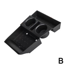 (B) Central Armrest Storage Box Tray Organizer For Santa Fe MX5 Cup Holder Premium Quality Easy to Use Elegant