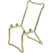(Gold)Cell Phone Stand, Phone Holder For Desk, Creative Cell Phone Stand Holder Compatible With All Mobile Phone, Tablet - Ri