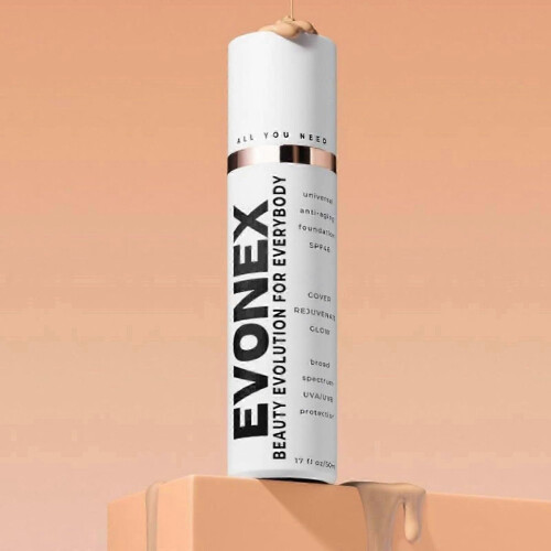 AntiAging Foundation Serum 2 in 1 Coverage with SPF, Hydrating Universal Tint, 2pcs 50ml 1