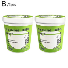 (2pcs,Green S)1-3X 280g All Purpose Cleaning Paste, Cookware Paste Kitchen Grease Remover