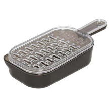 Multipurpose Kitchen Grater for Vegetables - Non-Slip Base, Dual Grinding Sides, Dishwasher Safe,Stainless Steel