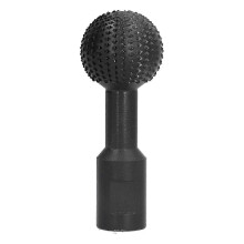 Sphere Rotary Burr Carbon Steel Woodworking Attachment for Polishing Engraving 5/8?11in