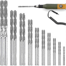 Diamond tip drill set 20pcs for porcelain and hardened glass