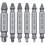 Speed Out Screw Extractor Drill Bits Tool Set Broken Damaged Bolt Remover Guide Set Broken Easy Out Fastener Kit-silver A 1